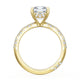 Emerald Bloom Engagement Ring