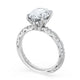 Oval Bloom Engagement Ring