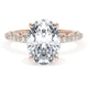 Oval Bloom Engagement Ring