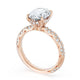 Oval Bloom Engagement Ring