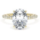 Oval Bloom Engagement Ring