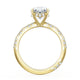 Oval Bloom Engagement Ring