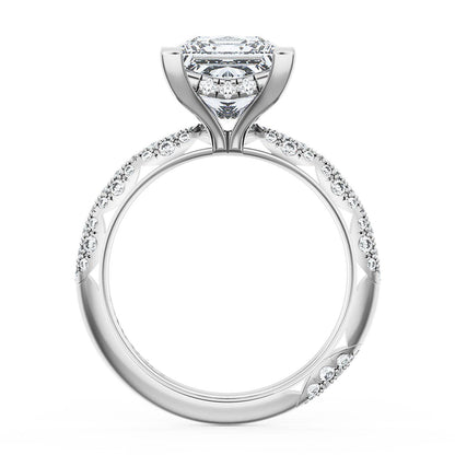 Princess Bloom Engagement Ring