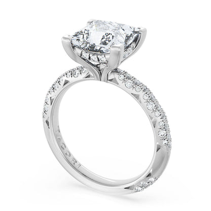 Princess Bloom Engagement Ring