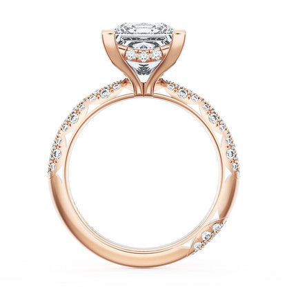 Princess Bloom Engagement Ring