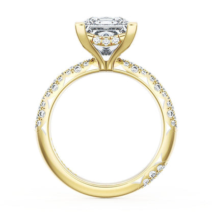 Princess Bloom Engagement Ring