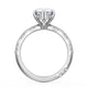 Pear Bloom Engagement Ring