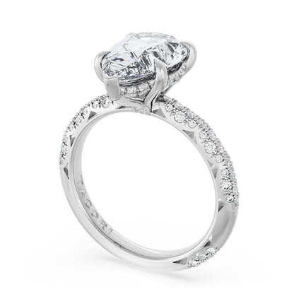 Pear Bloom Engagement Ring