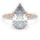 Pear Bloom Engagement Ring