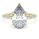 Pear Bloom Engagement Ring