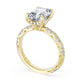 Radiant Bloom Engagement Ring