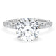 Round Bloom Engagement Ring