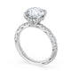 Round Bloom Engagement Ring