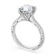 Cushion Bloom Engagement Ring