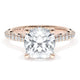 Cushion Bloom Engagement Ring