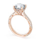 Cushion Bloom Engagement Ring