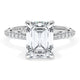 Emerald Bloom Engagement Ring
