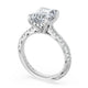 Emerald Bloom Engagement Ring