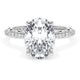 Oval Bloom Engagement Ring