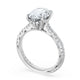 Oval Bloom Engagement Ring
