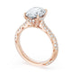 Oval Bloom Engagement Ring