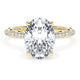 Oval Bloom Engagement Ring