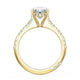 Oval Bloom Engagement Ring