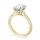 Oval Bloom Engagement Ring