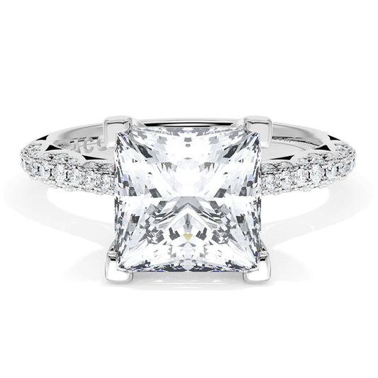 Princess Bloom Engagement Ring