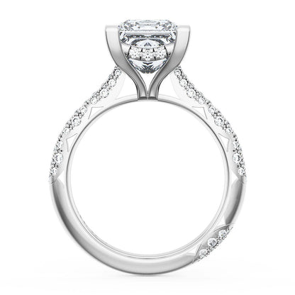 Princess Bloom Engagement Ring