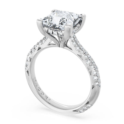Princess Bloom Engagement Ring