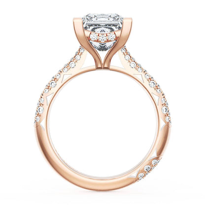 Princess Bloom Engagement Ring