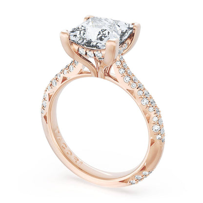 Princess Bloom Engagement Ring