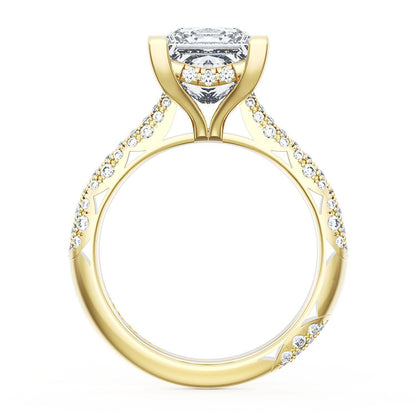 Princess Bloom Engagement Ring