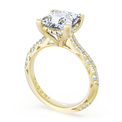 Princess Bloom Engagement Ring