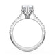 Pear Bloom Engagement Ring