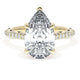 Pear Bloom Engagement Ring