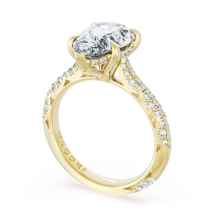 Pear Bloom Engagement Ring