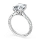 Radiant Bloom Engagement Ring