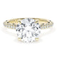 Round Bloom Engagement Ring