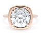 Cushion Solitaire Engagement Ring