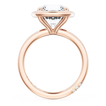 Cushion Solitaire Engagement Ring