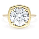 Cushion Solitaire Engagement Ring