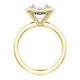 Cushion Solitaire Engagement Ring