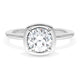 Cushion Solitaire Engagement Ring