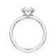 Cushion Solitaire Engagement Ring