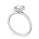 Cushion Solitaire Engagement Ring