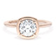 Cushion Solitaire Engagement Ring