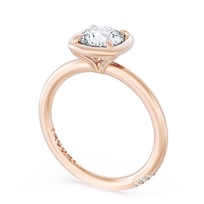 Cushion Solitaire Engagement Ring
