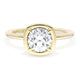Cushion Solitaire Engagement Ring